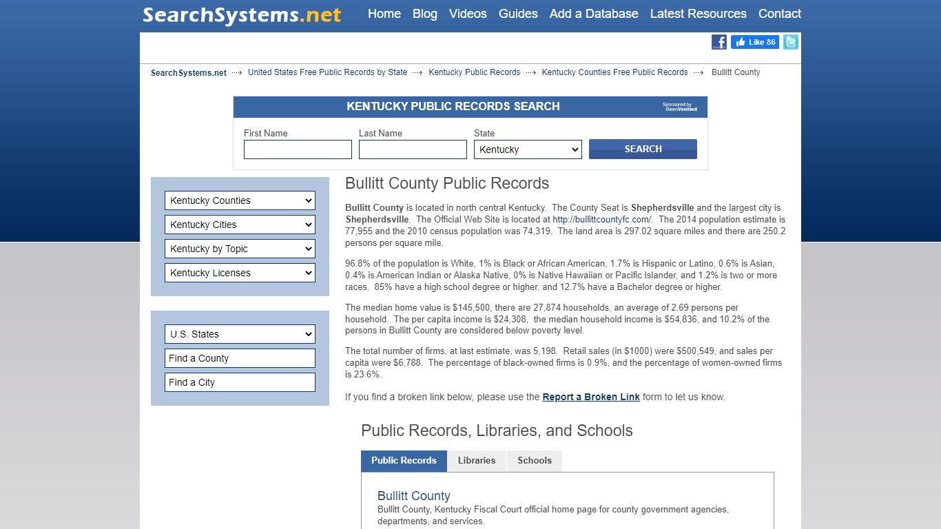Bullitt County Criminal and Public Records